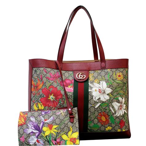 gucci ophidia floral tote|gucci ophidia suede.